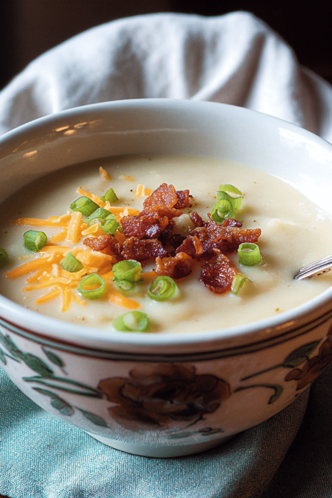 Paula Deen Loaded Baked Potato Soup Recipe