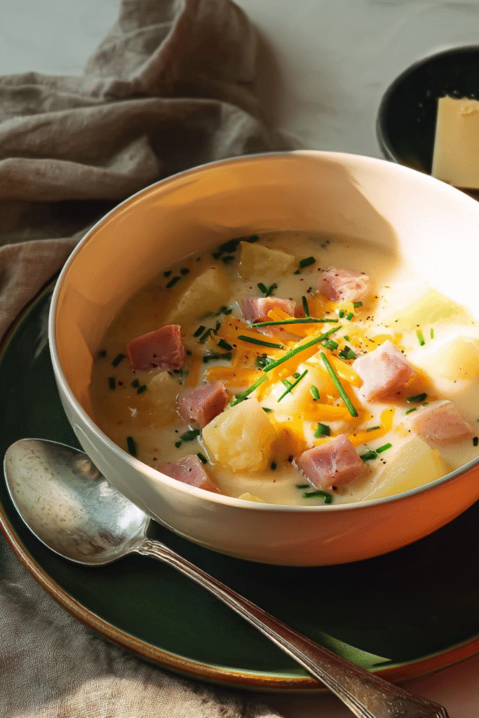 Paula Deen Ham and Potato Soup Recipe