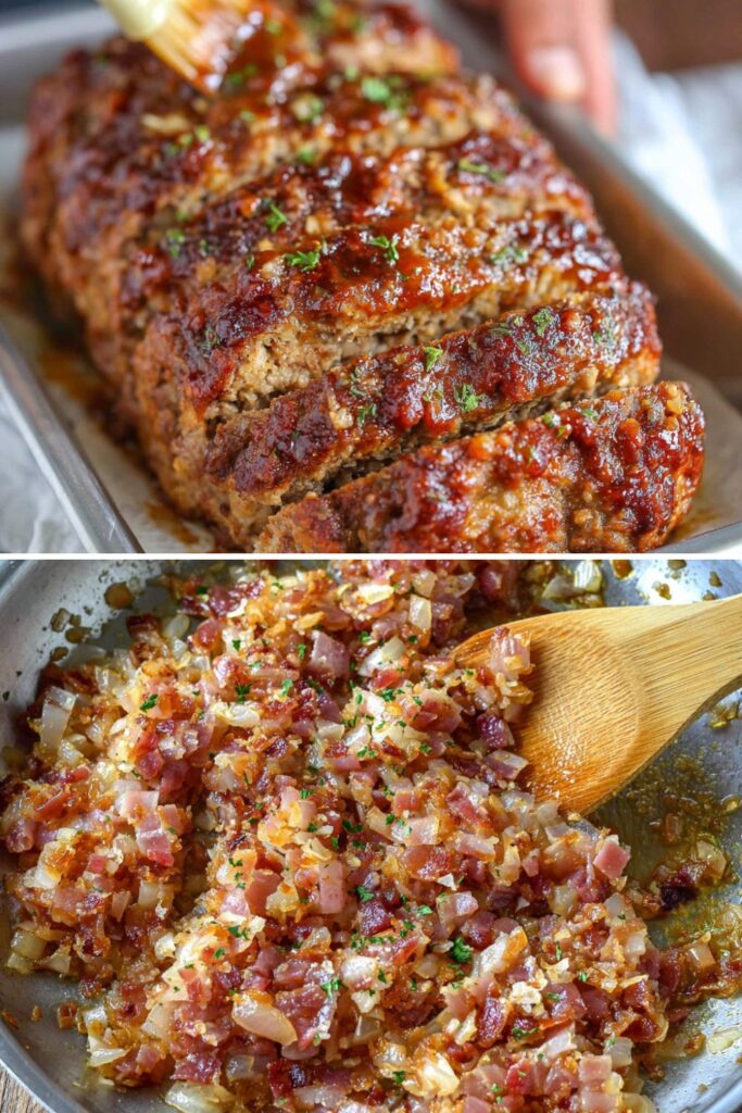 Paula Deen Bacon Cheddar Meatloaf Recipe