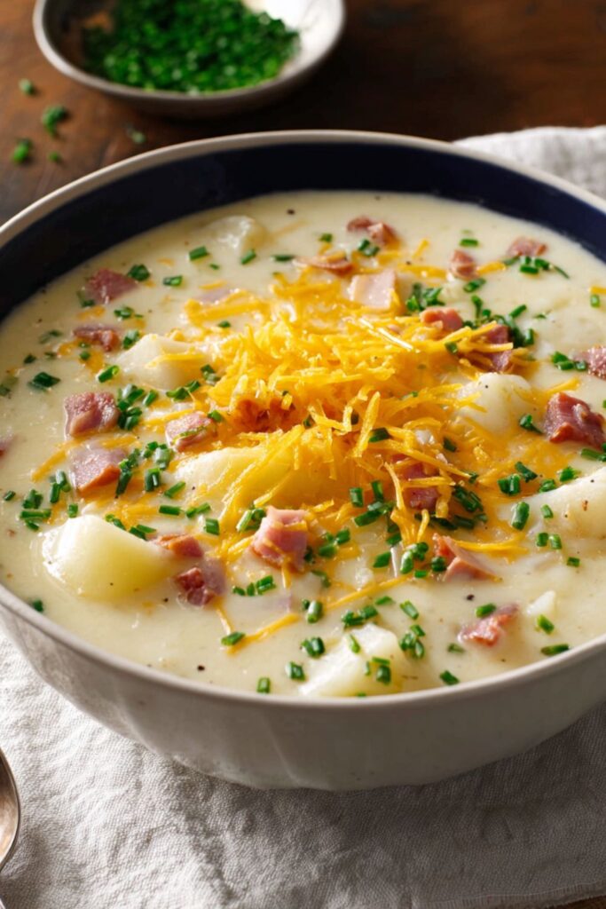 Paula Deen Ham and Potato Soup Recipe