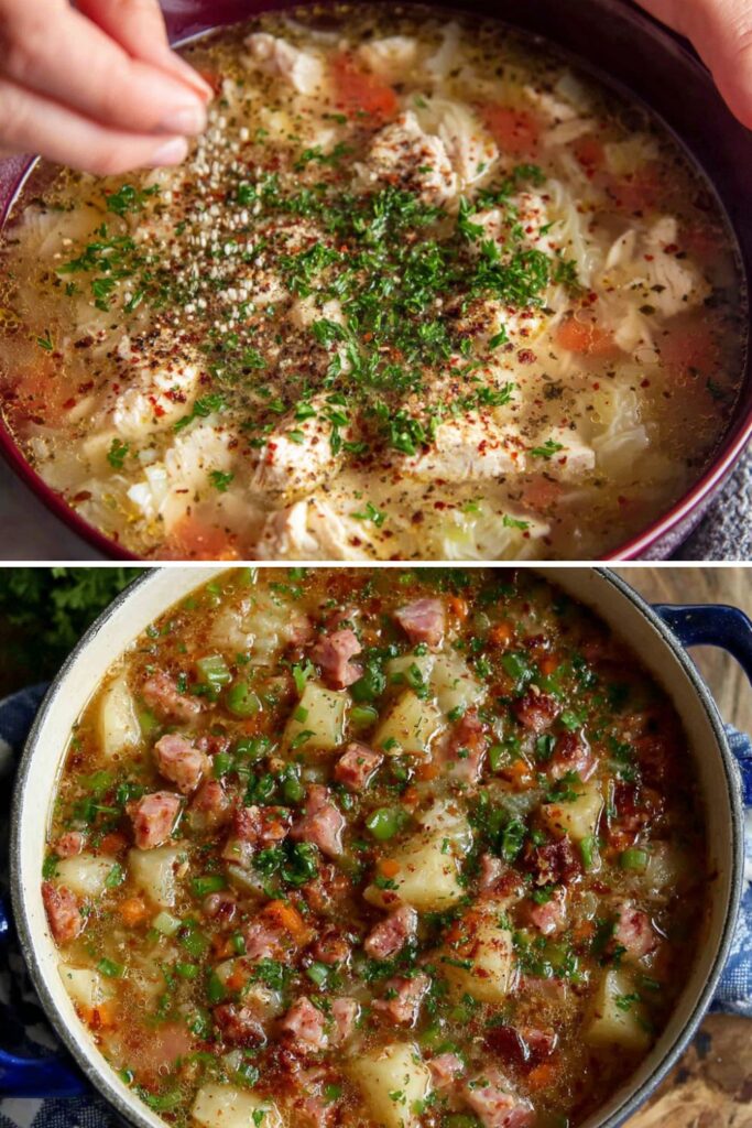 Paula Deen Ham and Potato Soup Recipe