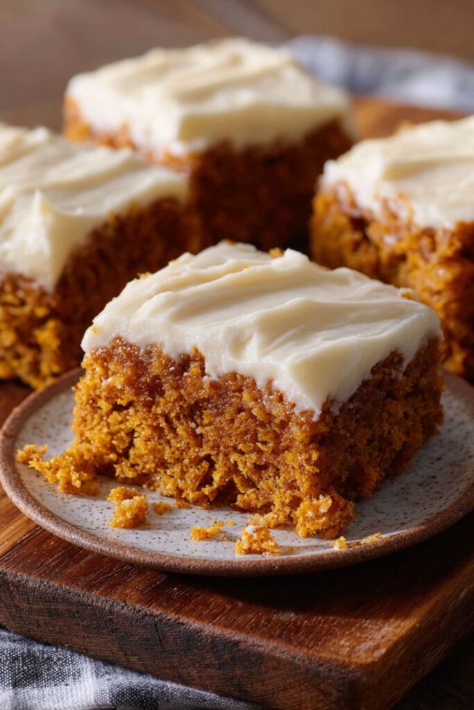 Paula Deen Pumpkin Bars Recipe