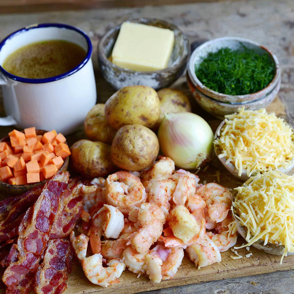 Paula Deen Potato Shrimp Soup Recipe