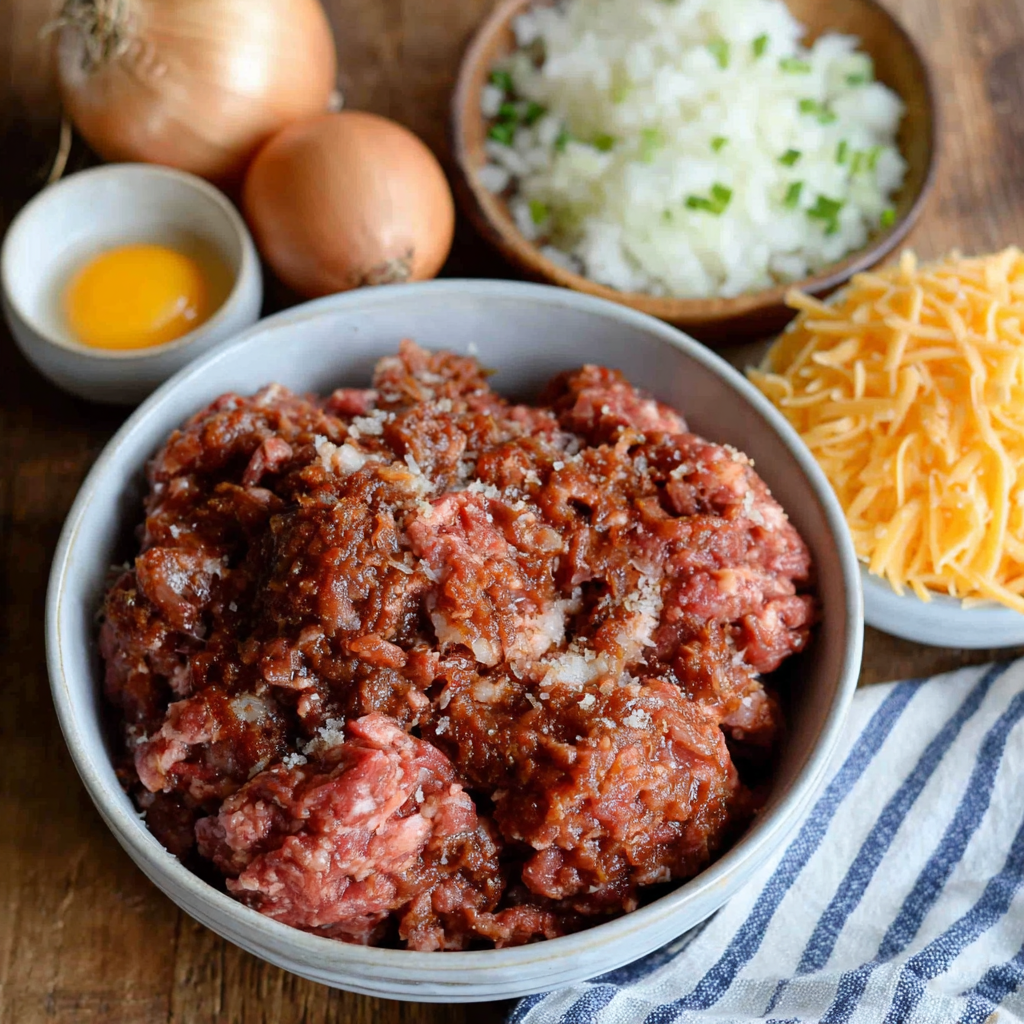 Paula Deen Cheeseburger Meatloaf Recipe