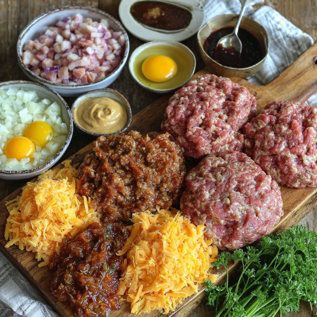 Paula Deen Bacon Cheddar Meatloaf Recipe