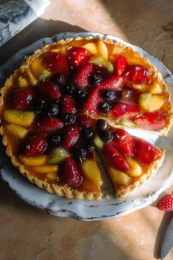 Paula Deen Fresh Fruit Tart Recipe