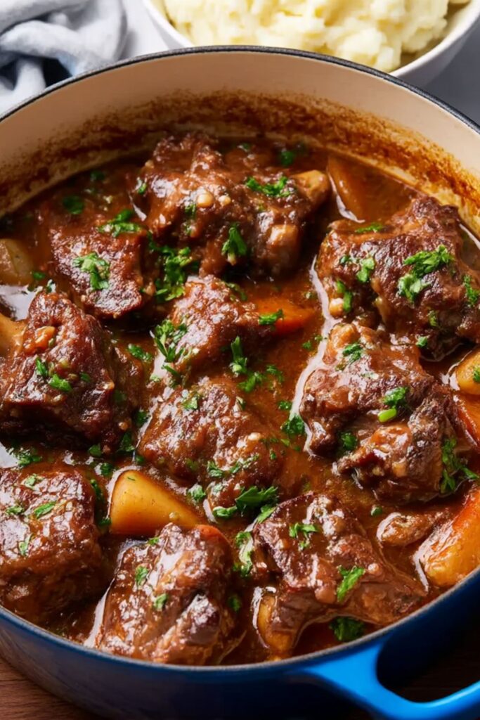 Paula Deen Braised Oxtail Recipe