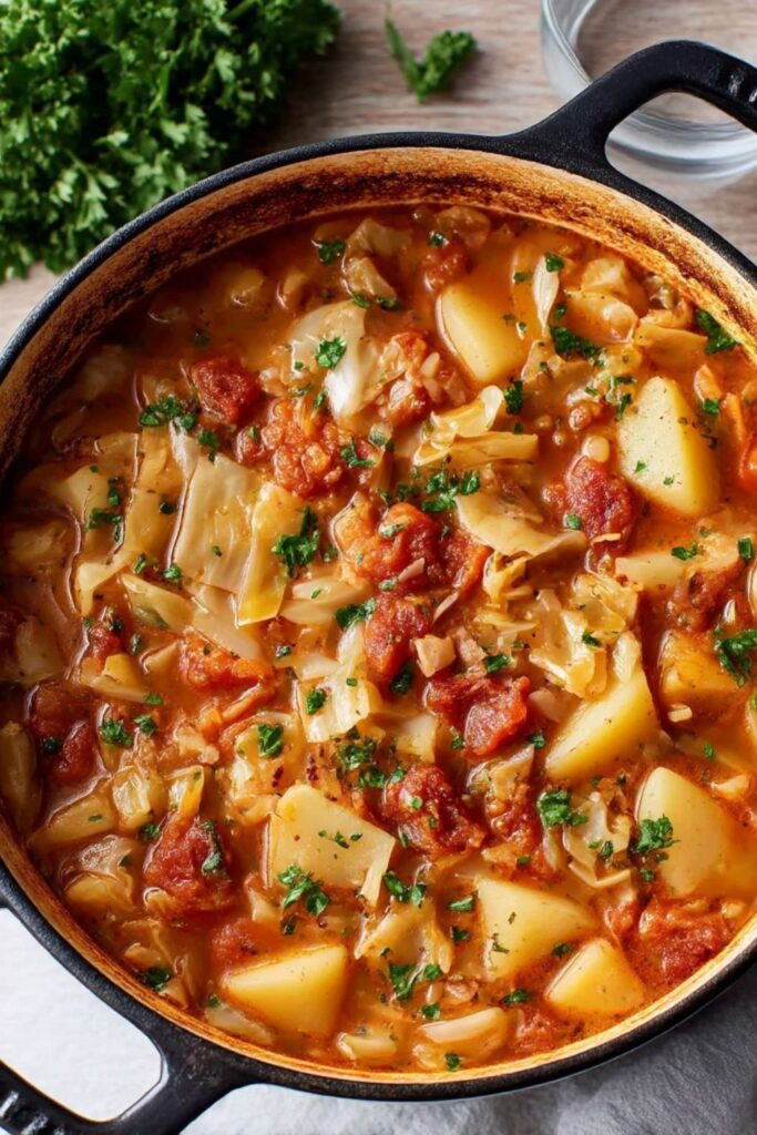 Paula Deen Cabbage Soup Recipe