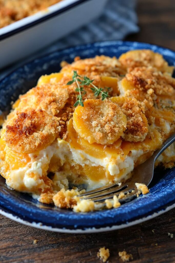 Paula Deen Cheesy Squash Casserole Recipe