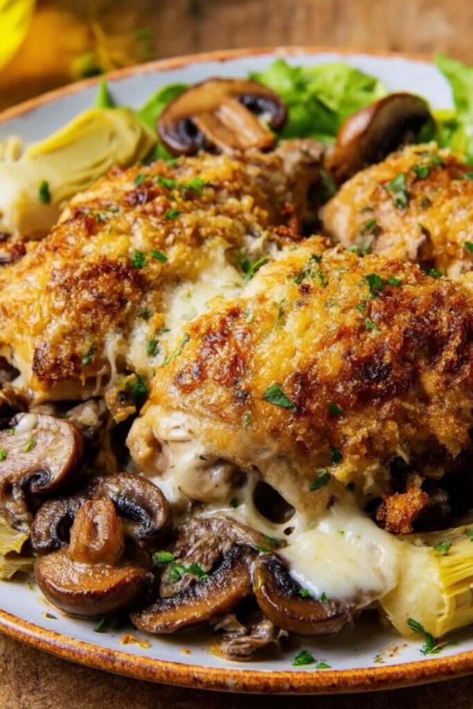 Paula Deen Chicken and Artichoke Casserole Recipe