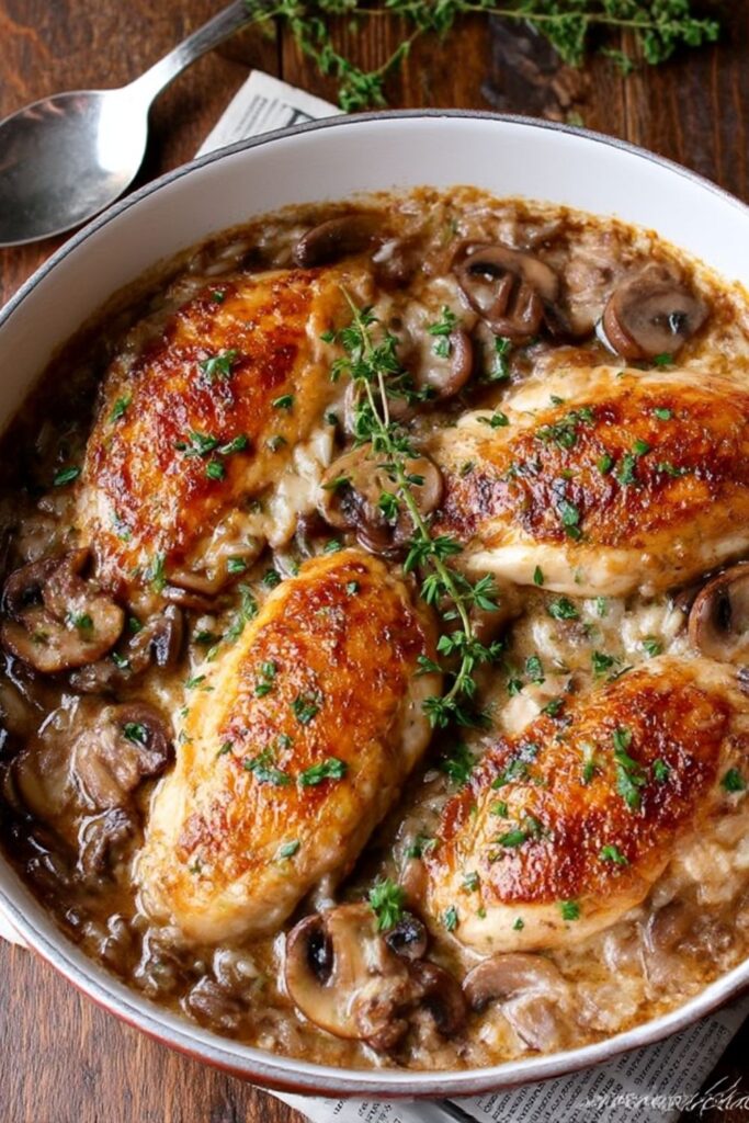 Paula Deen Chicken and Wild Rice Casserole Recipe