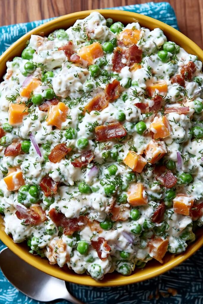 Paula Deen Green Pea Salad Recipe