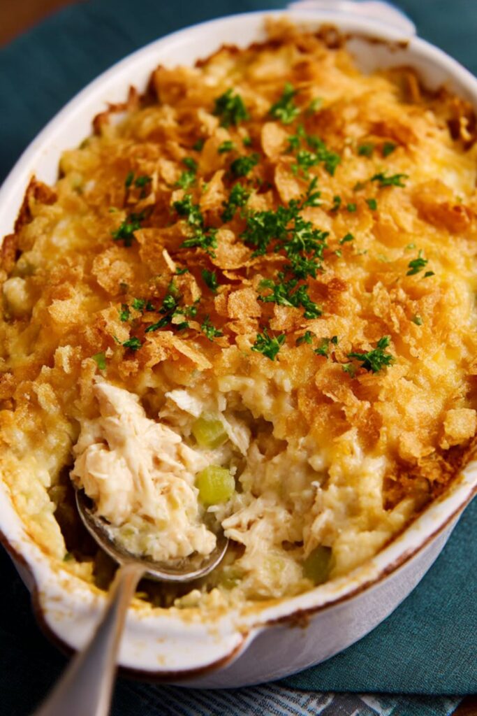 Paula Deen Hot Chicken Salad Recipe