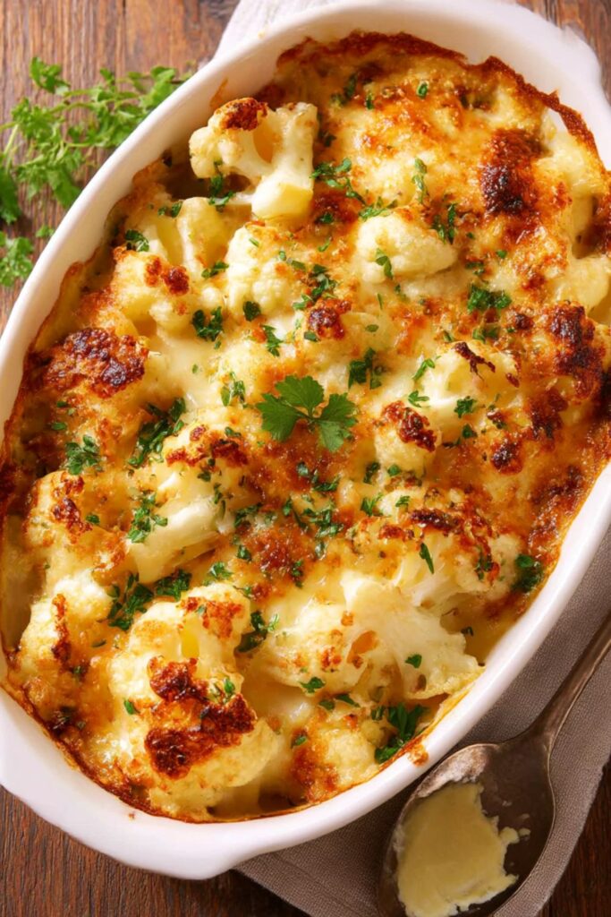 Bobby Flay Cauliflower Gratin Recipe