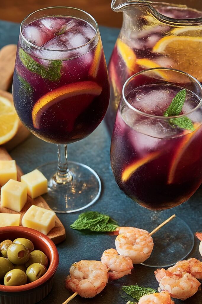 Bobby Flay Fresh Grape Sangria Recipe