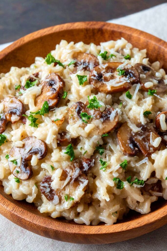 Bobby Flay Mushroom Risotto Recipe