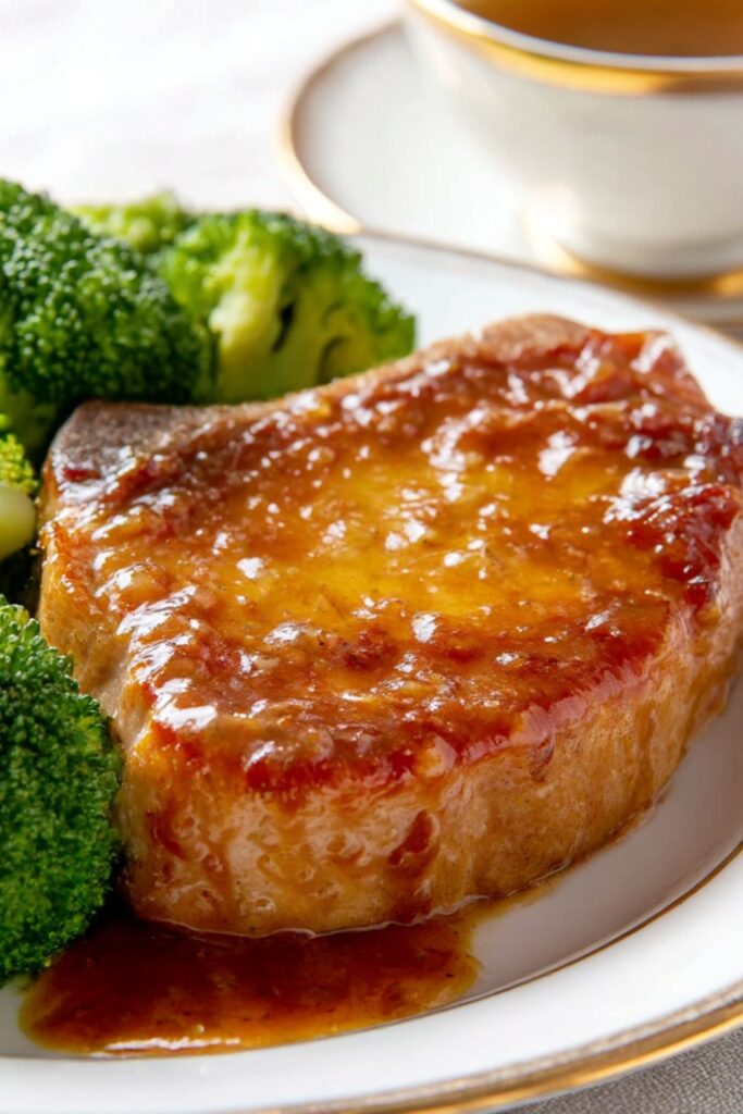 Bobby Flay Pork Chops and Applesauce Recipe