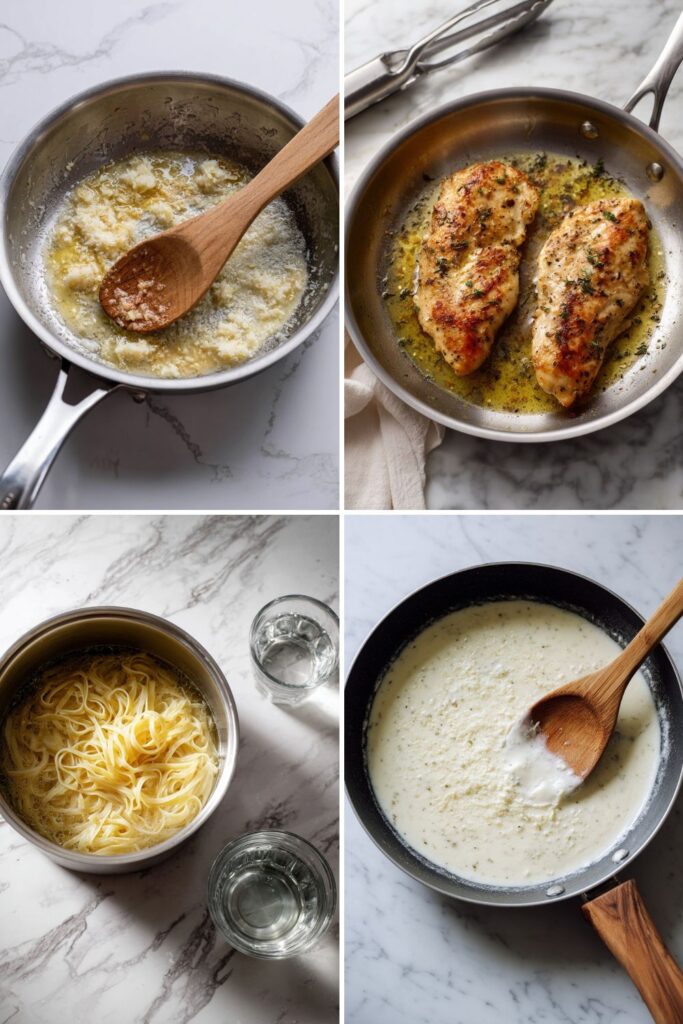 Bobby Flay Chicken Alfredo Recipe