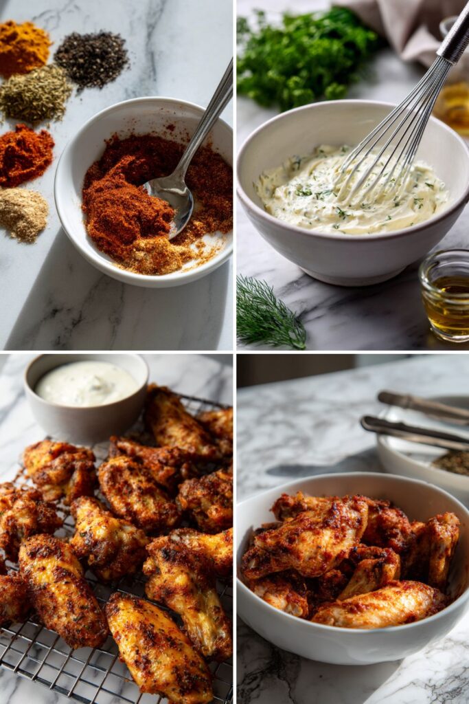 Bobby Flay Dry Rub Chicken Wings Recipe