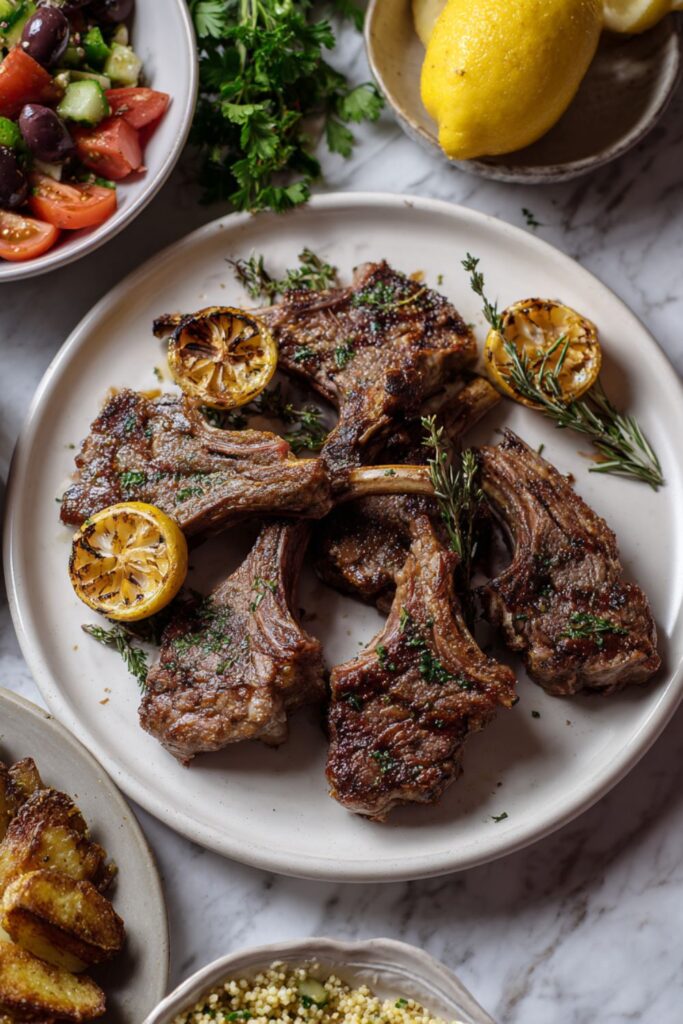 Bobby Flay Grilled Lamb Chops Recipe