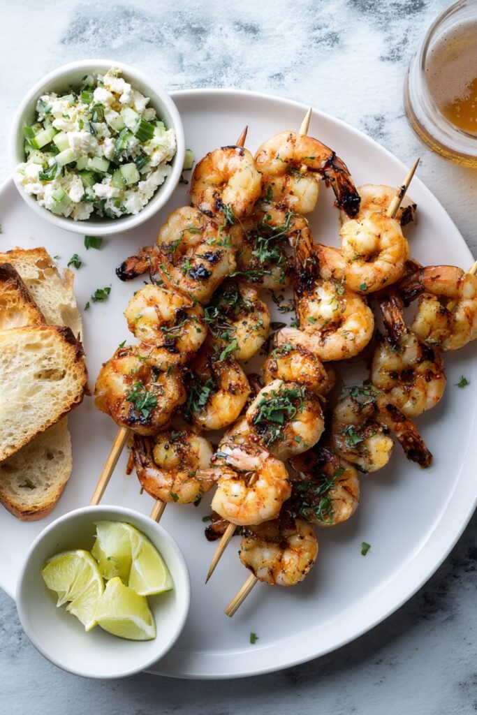 Bobby Flay Grilled Shrimp Skewers Recipe
