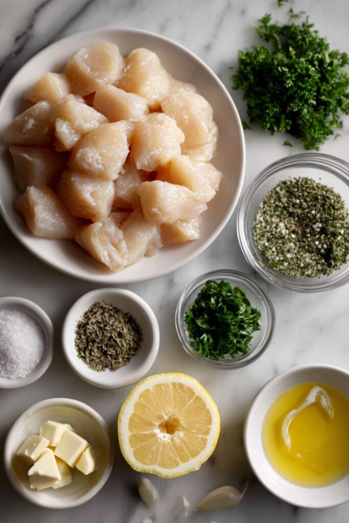 Bobby Flay Lemon Garlic Chicken Bites Recipe