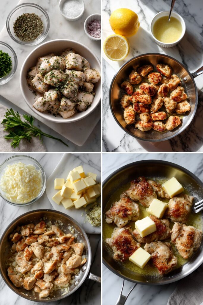 Bobby Flay Lemon Garlic Chicken Bites Recipe