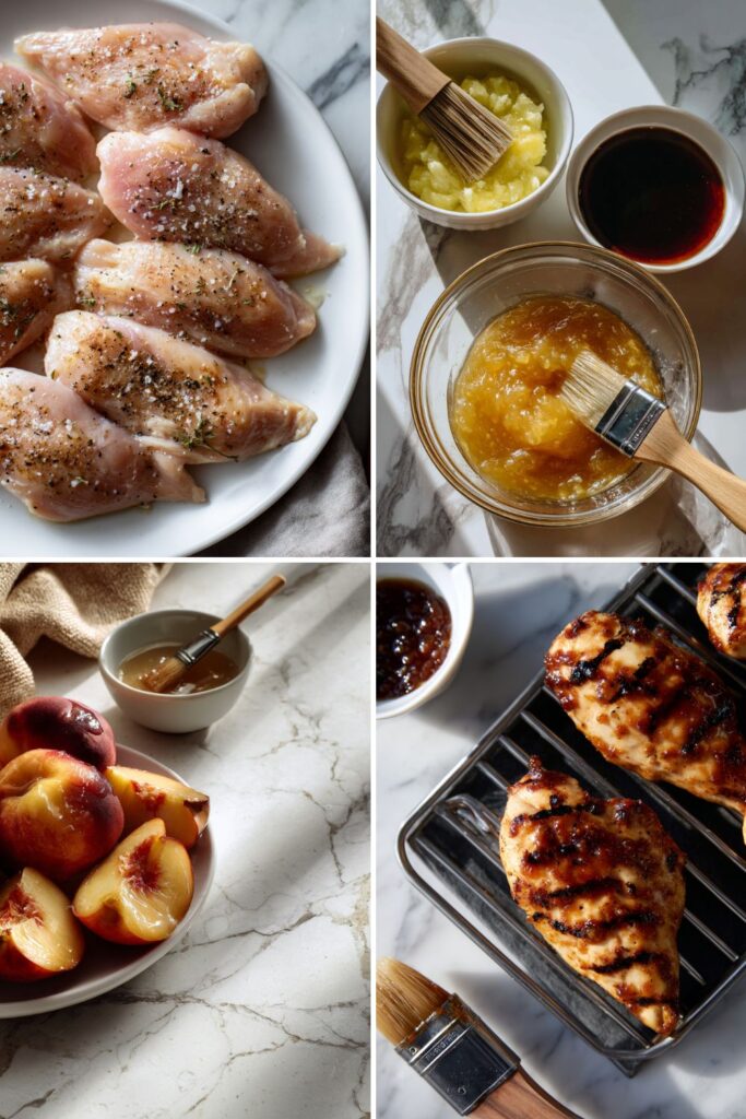 Bobby Flay Peach Chicken Recipe