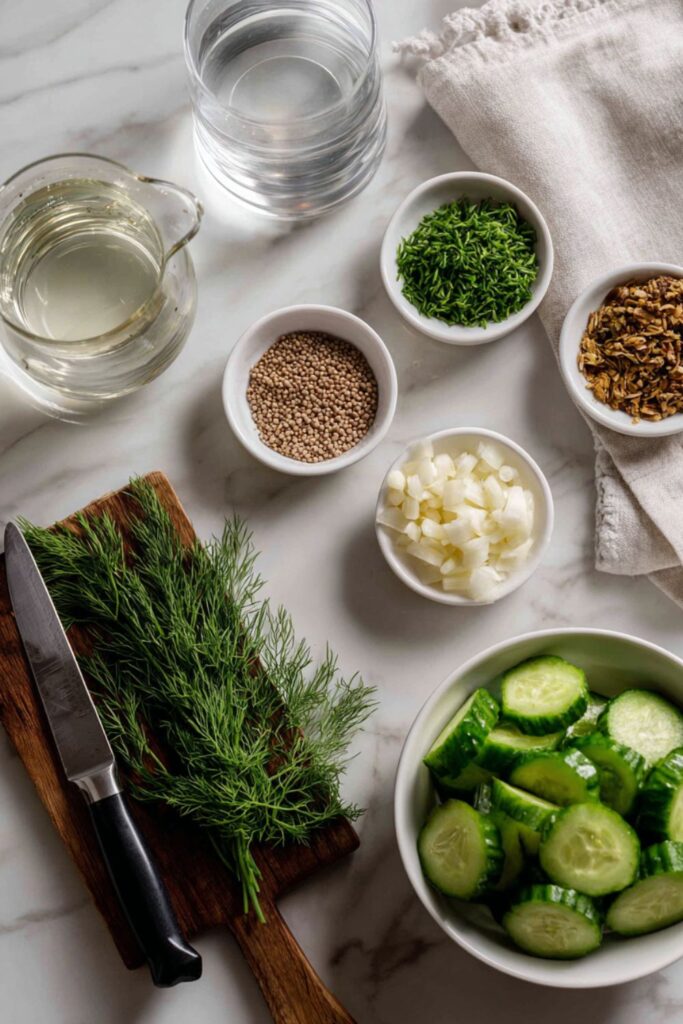 Bobby Flay Pickled Cucumbers Recipe
