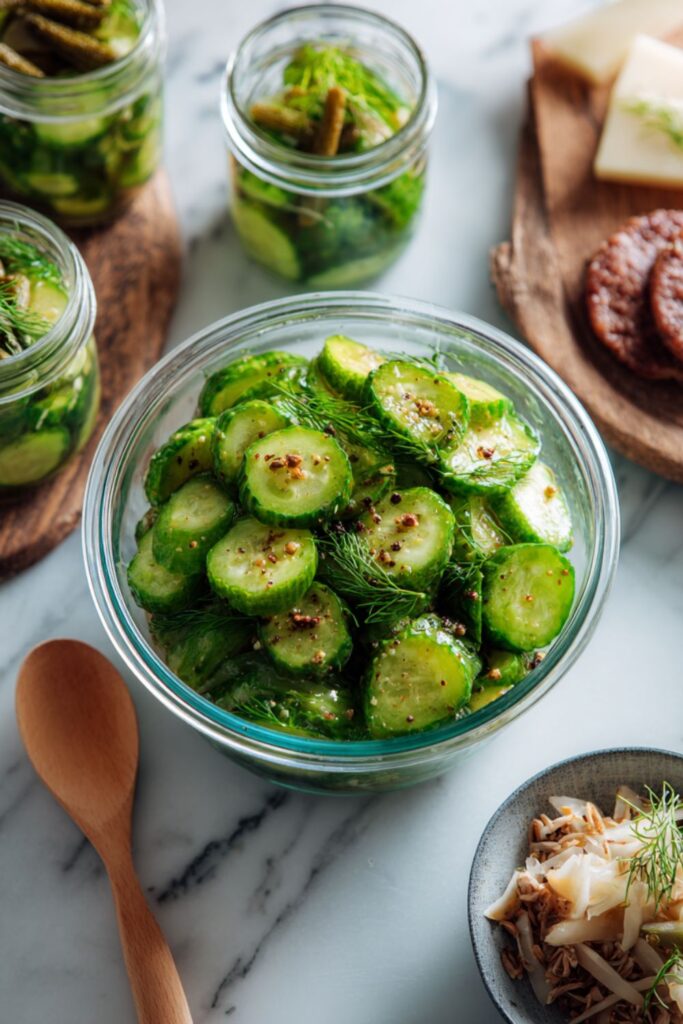Bobby Flay Pickled Cucumbers Recipe