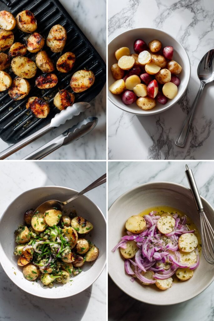 Bobby Flay Grilled Potato Salad Recipe