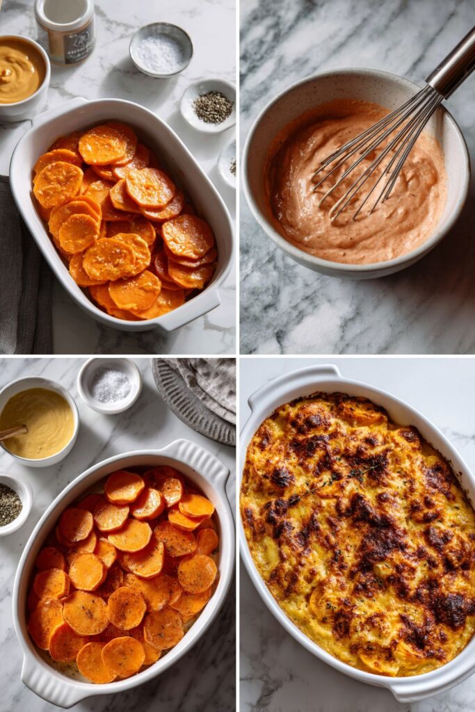 Bobby Flay Sweet Potato Gratin Recipe