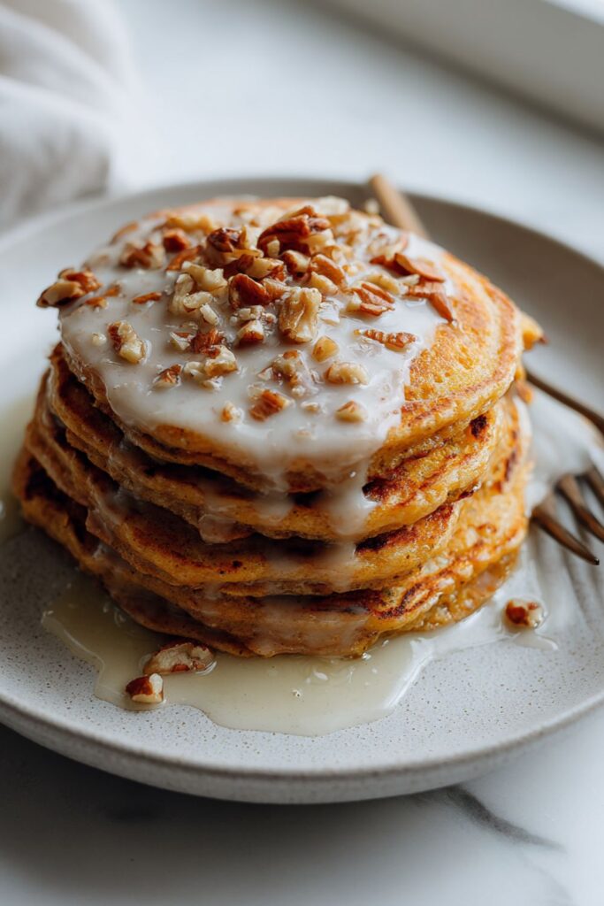 Bobby Flay Carrot Cake Pancakes Recipe