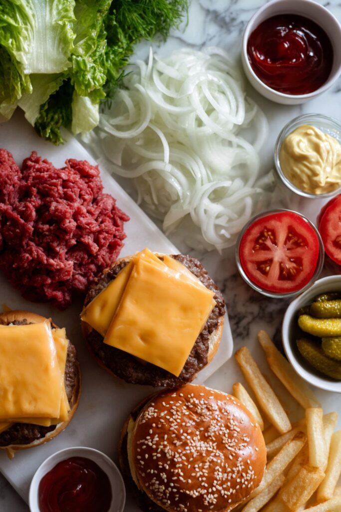 Joanna Gaines Burgers and Fries Recipe