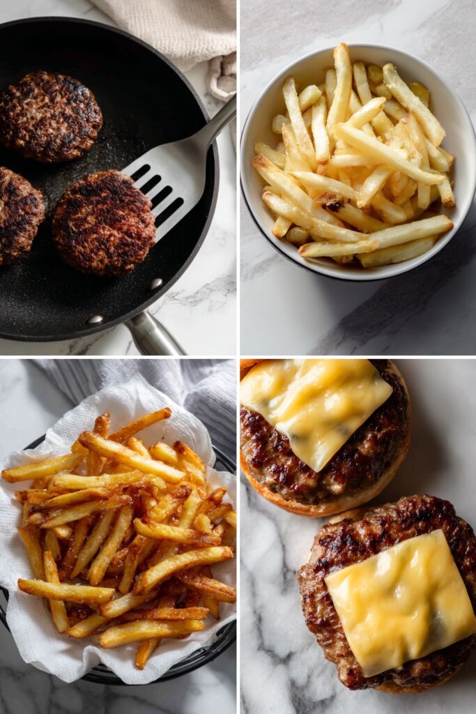 Joanna Gaines Burgers and Fries Recipe