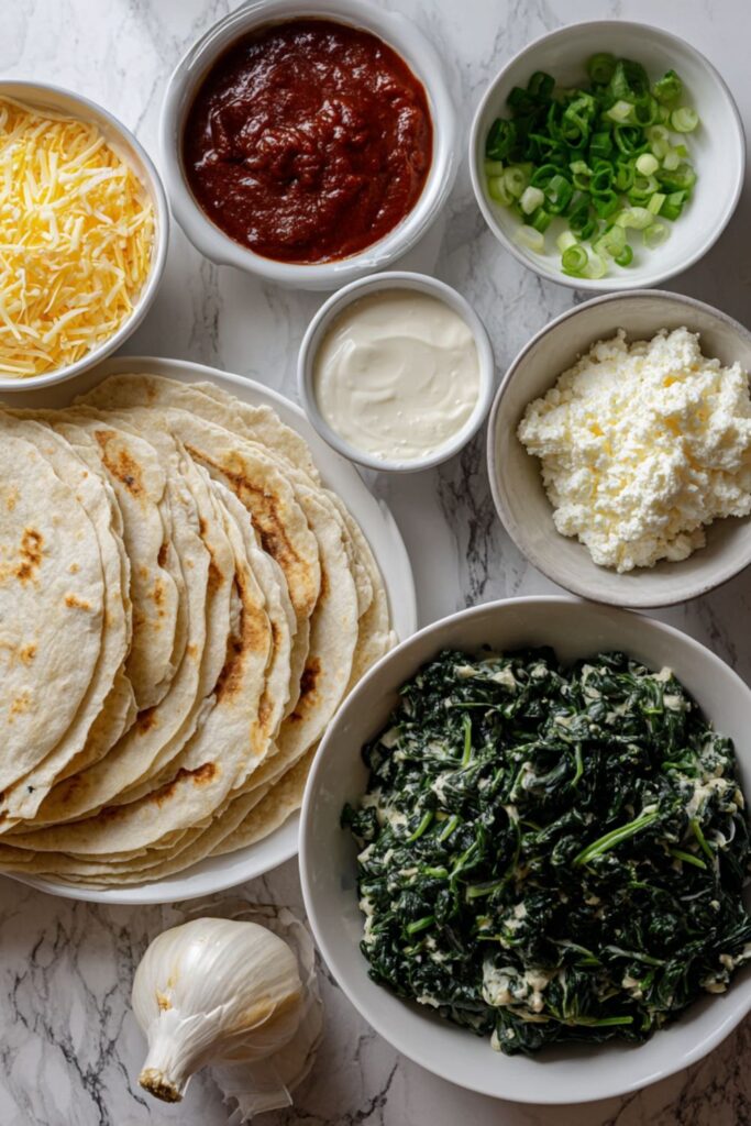 Joanna Gaines Spinach Enchiladas Recipe