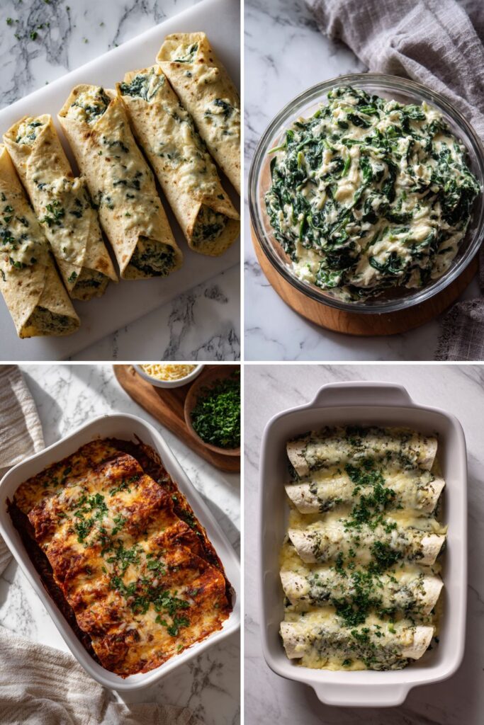 Joanna Gaines Spinach Enchiladas Recipe