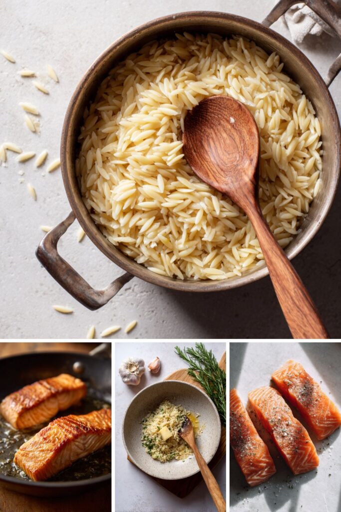 Joanna Gaines Salmon and Orzo Recipe
