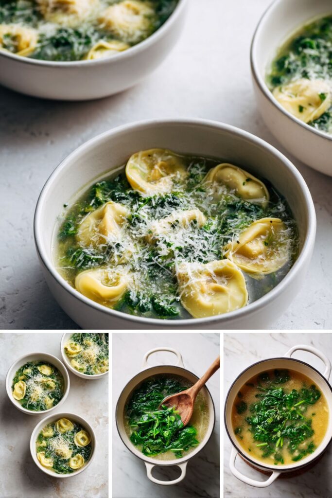 Joanna Gaines Spinach Tortellini Soup Recipe