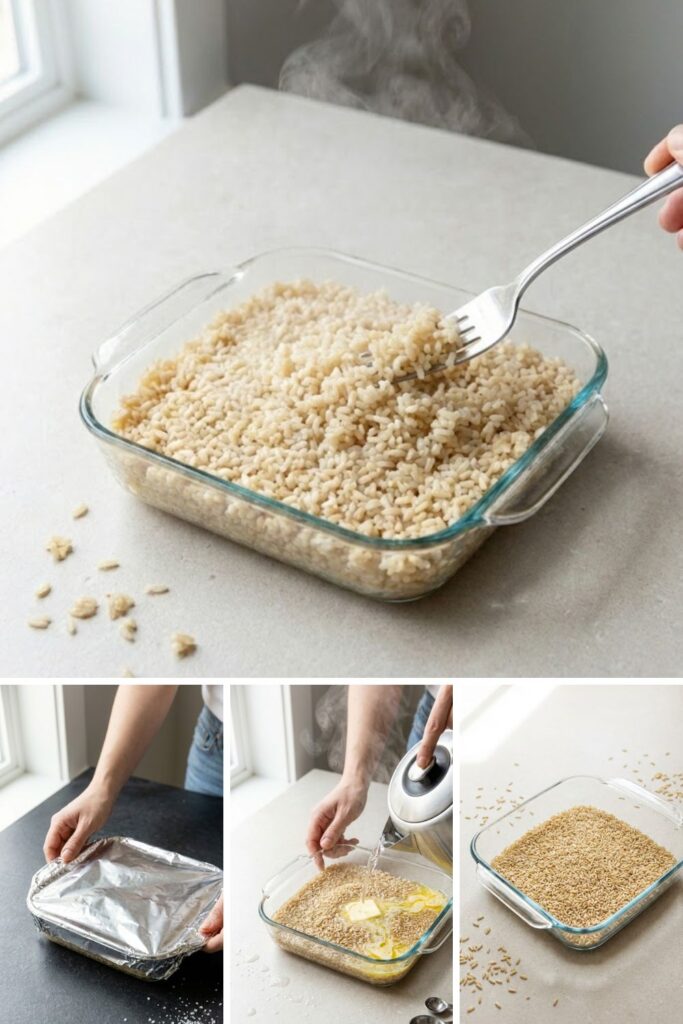 Alton Brown Baked Brown Rice Recipe