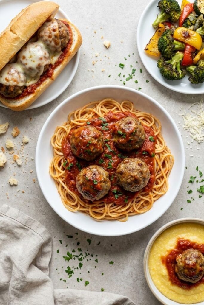 Alton Brown Baked Meatballs Recipe