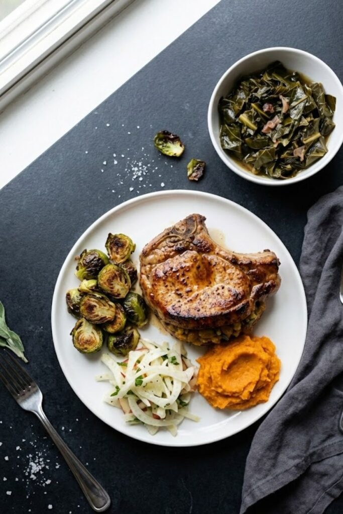 Alton Brown Pork Chops Recipe