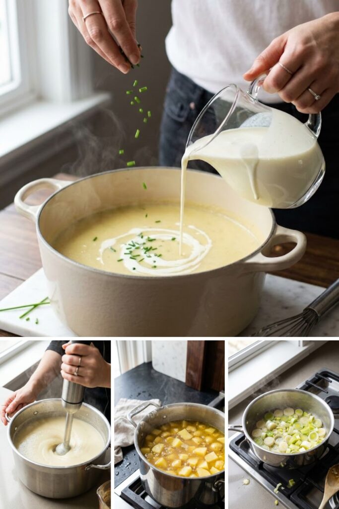 Alton Brown Potato Leek Soup Recipe