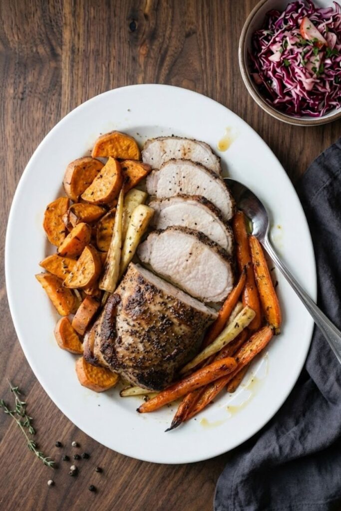 Alton Brown Roasted Pork Loin Recipe