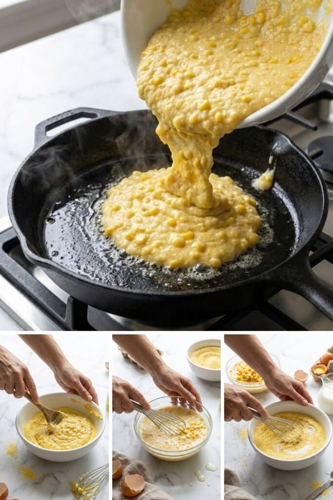 Alton Brown Skillet Cornbread Recipe