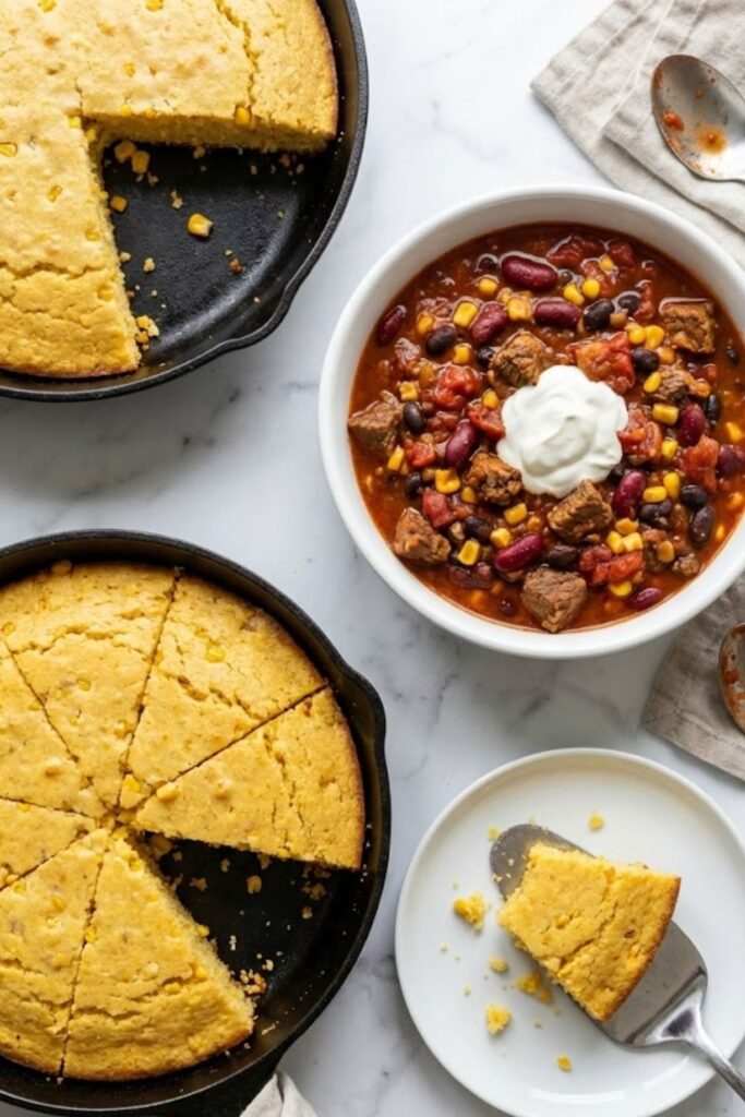 Alton Brown Skillet Cornbread Recipe