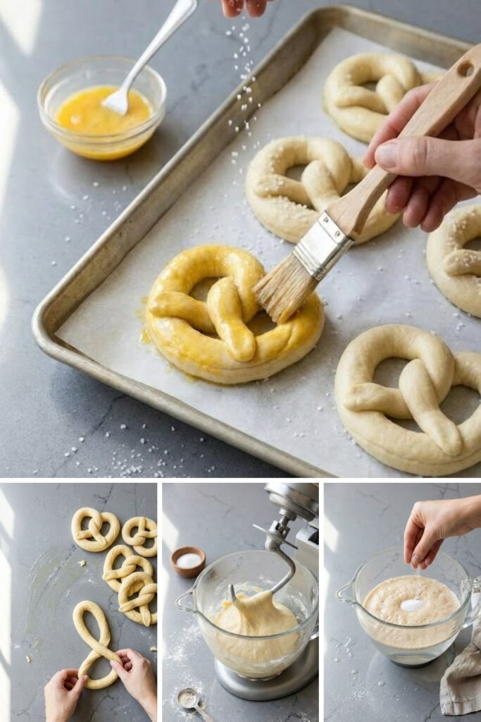 Alton Brown Soft Pretzels Recipe
