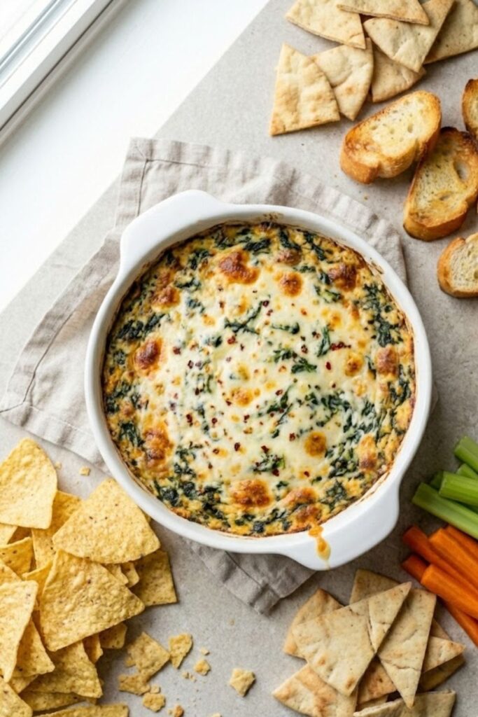 Alton Brown Spinach Artichoke Dip Recipe