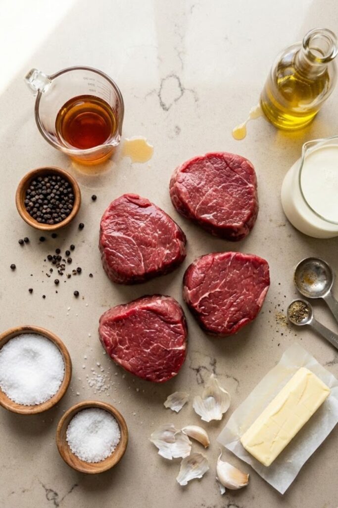 Alton Brown Steak Au Poivre Recipe