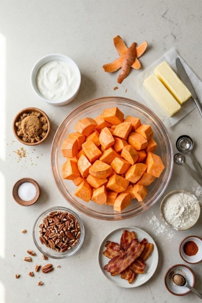 Alton Brown Sweet Potato Casserole Recipe